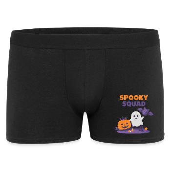 Spooky-Spooky Squad – Süßes Halloween T-Shsquad - Männer Boxer Shorts - Schwarz - Vorne