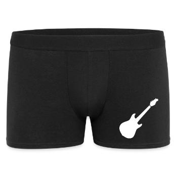 Musicien Cadeau pour la Musique de Guitare - Boxer Homme - noir - Devant
