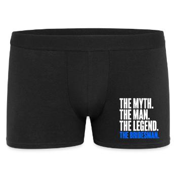 Le Mythe L’Homme La Légende L’Homme d’honneur - Boxer Homme - noir - Devant