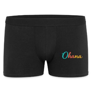 'Ohana Hawaii Shirt' - Boxer Homme - noir - Devant