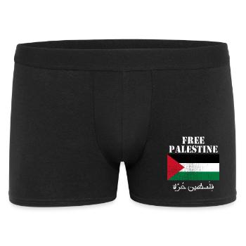 Free Palestine Flag - Men's Boxer Shorts - black - Front