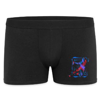 Handball Player - Retro Handball Player - Ball Sports - Men's Boxer Shorts - black - Front