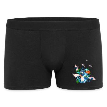Merveilleux animal volant fantastique. - Boxer Homme - noir - Devant