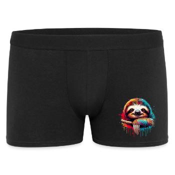 Sloth - Men's Boxer Shorts - black - Front