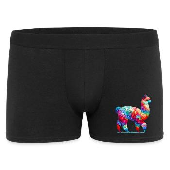 Alpaca - Men's Boxer Shorts - black - Front