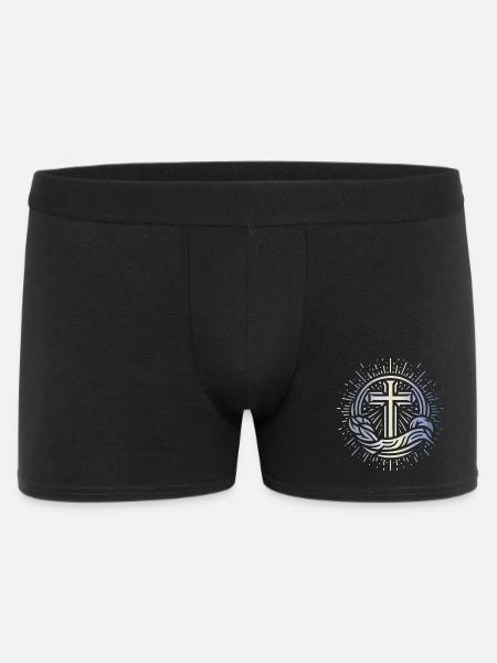 Divine Light - Men's Boxer Shorts - black