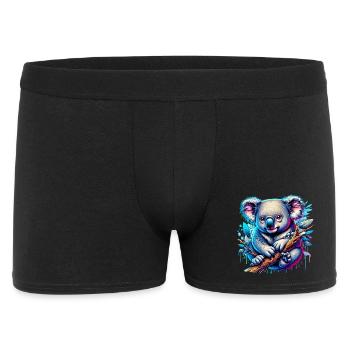Koala - Men's Boxer Shorts - black - Front