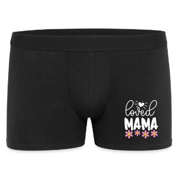 Loved Mama - Men's Boxer Shorts - black - Front