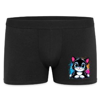 Cat - Men's Boxer Shorts - black - Front