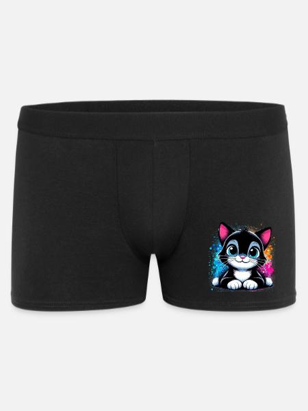 Cat - Men's Boxer Shorts - black