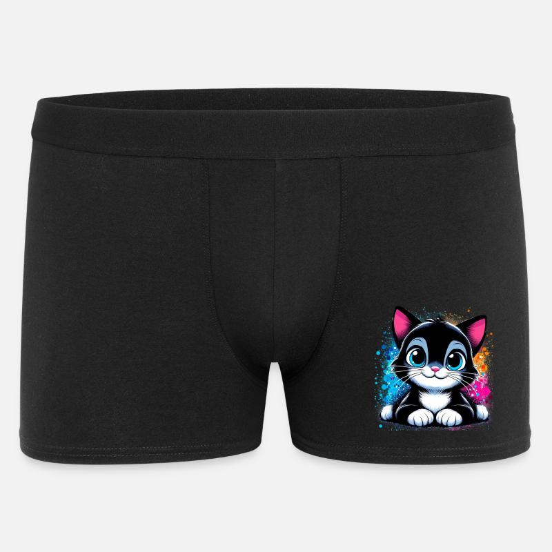 Cat - Men's Boxer Shorts - black