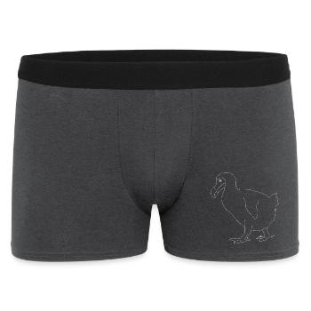 Dodo - Men's Boxer Shorts - charcoal grey - Front