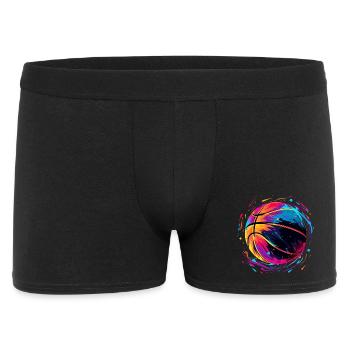 Retro Basketball Vaporwave - Men's Boxer Shorts - black - Front
