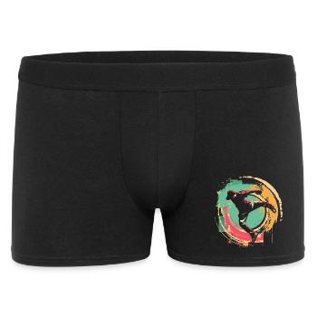 Oldschool B-Boy - Men's Boxer Shorts - black - Front