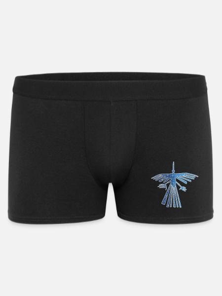 Nazca bird animal - Men's Boxer Shorts - black