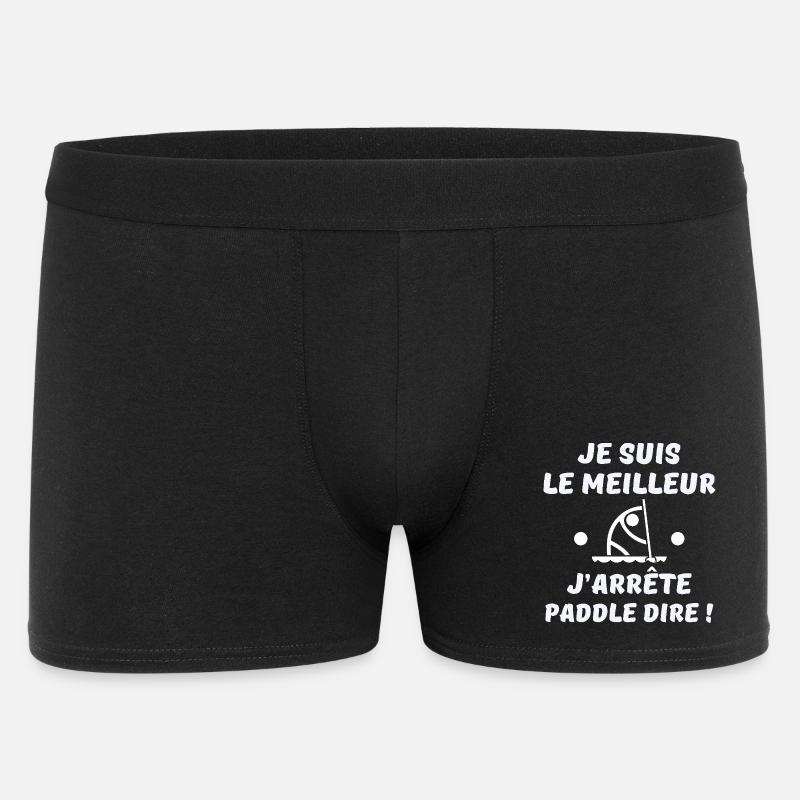 Paddel, Paddelbrett, Paddel - Männer Boxer Shorts - Schwarz