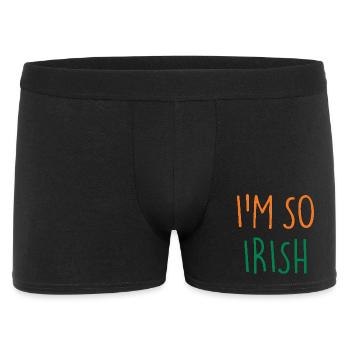 I'M SO IRISH Ireland Irland - Men's Boxer Shorts - black - Front