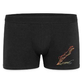 Swimming Vintage Look - Men's Boxer Shorts - black - Front