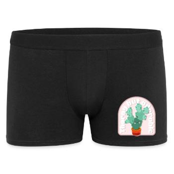Thorny but Adorable Cactus - Men's Boxer Shorts - black - Front
