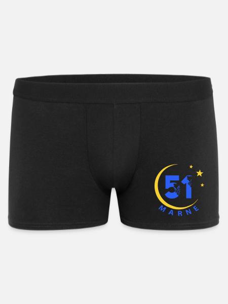 51 - Boxer Homme - noir