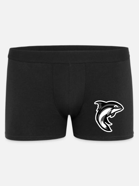 fish_001 - Men's Boxer Shorts - black