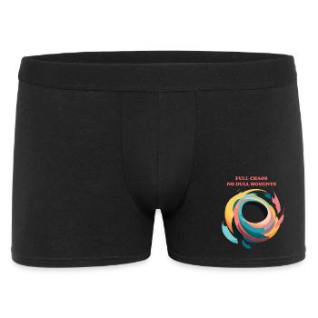 Abstract Spiral of Chaos - Men's Boxer Shorts - black - Front