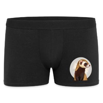 Candace Mascot in Funny Form - Men's Boxer Shorts - black - Front