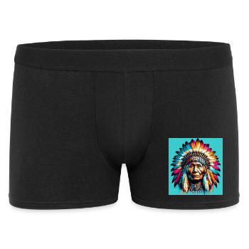 American Indian American - Men's Boxer Shorts - black - Front