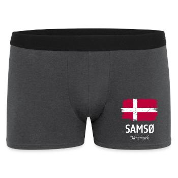 Samso - Boxer Homme - charbon - Devant