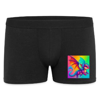 dragon - Boxer Homme - noir - Devant