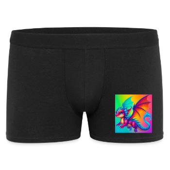 dragon - Boxer Homme - noir - Devant