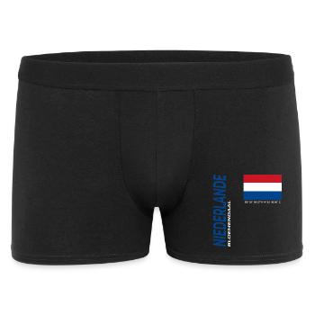 Bloemendaal - Männer Boxer Shorts - Schwarz - Vorne
