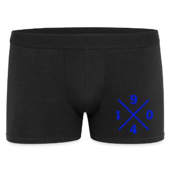 1904 Gelsenkirchen Ruhrpott Football pour les vrais fans - Boxer Homme - noir - Devant