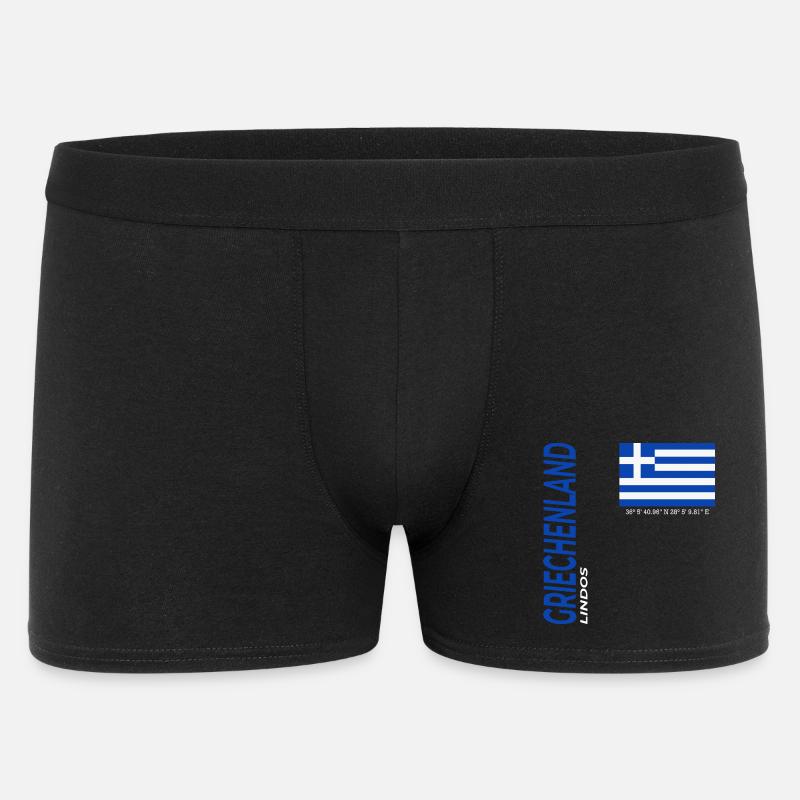 Lindos - Men's Boxer Shorts - black