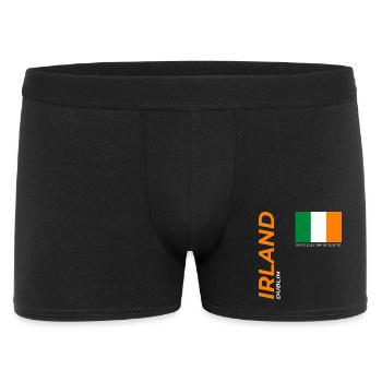 Dublin - Männer Boxer Shorts - Schwarz - Vorne