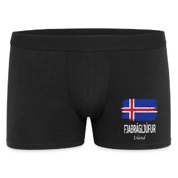 Fjaðrárgljúfur - Boxer Homme - noir - Devant