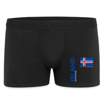 REYKJAVÍK - Men's Boxer Shorts - black - Front