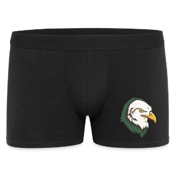 Eagle Head - Men's Boxer Shorts - black - Front