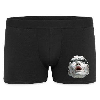 Broken Porcelain Mask - Men's Boxer Shorts - black - Front