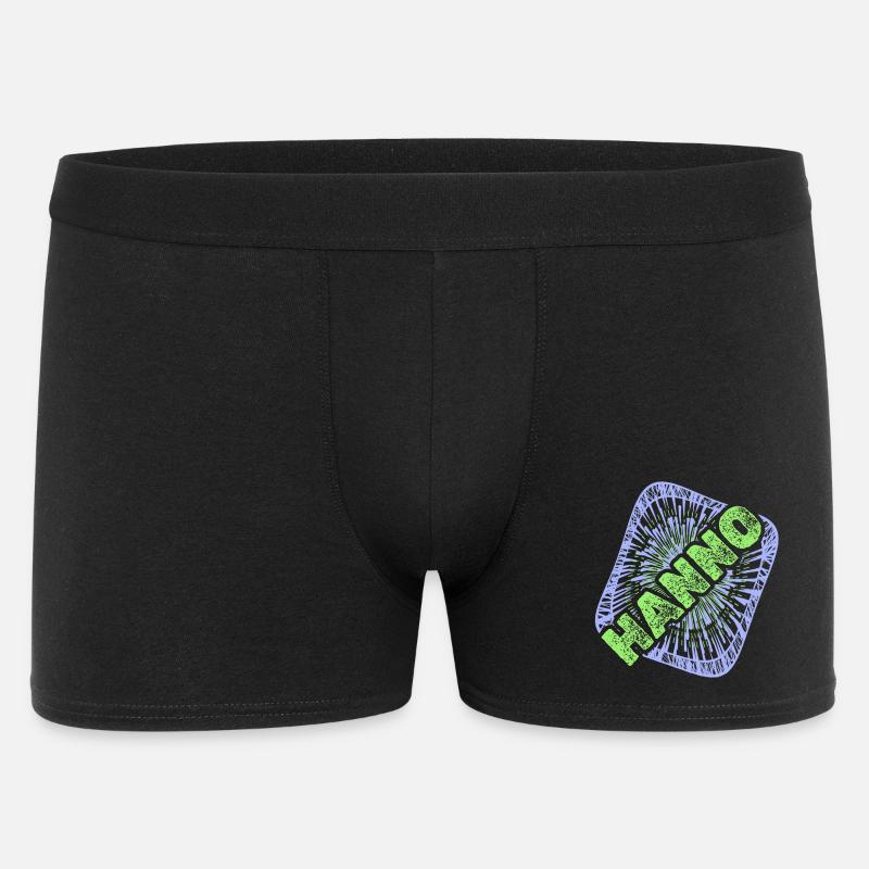 Hanno - Männer Boxer Shorts - Schwarz