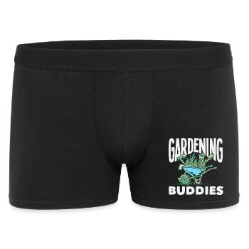 Gardening Buddies Plant Lovers Garden - Men's Boxer Shorts - black - Front