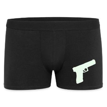Arme pistolet - Boxer Homme - noir - Devant