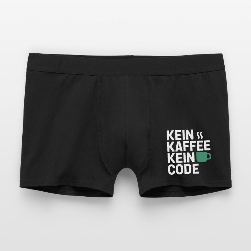 No Coffee No Code Programmeur Informaticien Boxer Homme