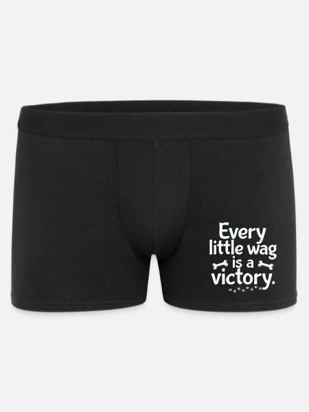 Chaque plaisanterie est une petite victoire - Boxer Homme - noir