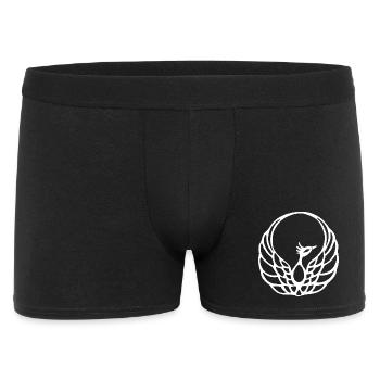 Phénix blanc - Boxer Homme - noir - Devant