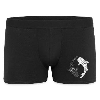 Whale Shark Yin Yang Ocean Zen Marine - Men's Boxer Shorts - black - Front