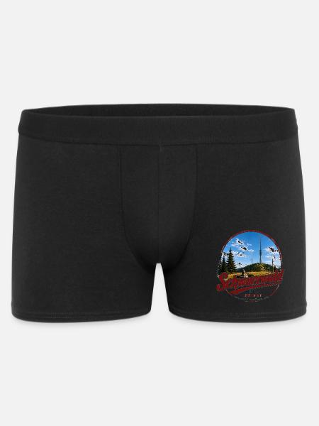 Schwarzwald Heimat Layout - Männer Boxer Shorts - Schwarz