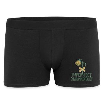 Broken Flower - Men's Boxer Shorts - black - Front