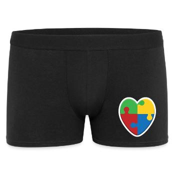 Autism Heart Puzzle - Men's Boxer Shorts - black - Front