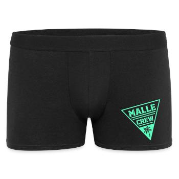 Mille Crew Mint Triangle Patch - Men's Boxer Shorts - black - Front